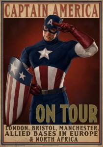 Capitán América - Material Promocional de Capitán América: El primer vengador ©Marvel Studios